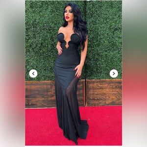 NWOT Bandage formal gown